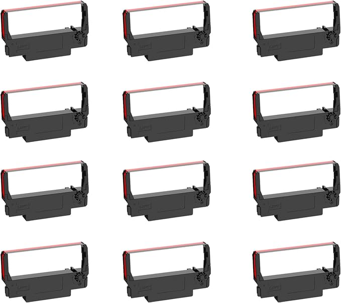 Bigger Replacement for ERC-30, ERC 30 34 38 B/R Compatible Ribbon Used
