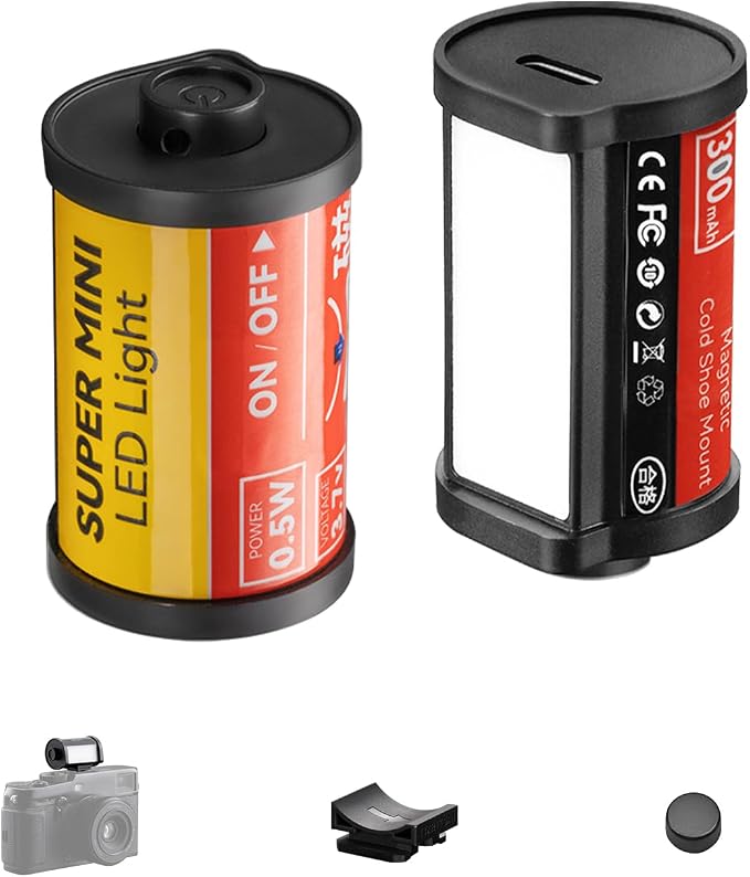 TTArtisan Magnetic Led Light 3 Colors 3000K/4500K/6000K Cold Shoe Lights