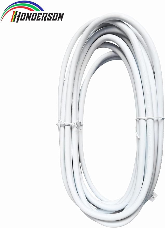 Indoor Outdoor Extension Cord Weatherproof, UL Certified, 16 Gauge 12FT White 3 Prong Heavy Duty, 16/3 SJTW 13A Power Cord for Outdoor Lights, Appliances, Lawn