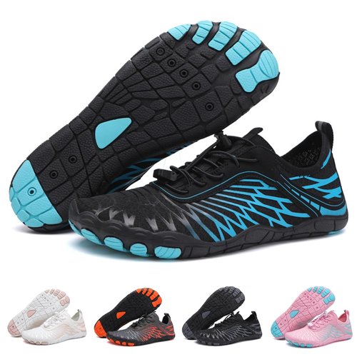 Hike Barefoot Shoes Womens Men Footwear,Pro-Healthy&Non-Slip Water Shoe for Women Men, Wide Toe Running Shoes Boots Sneakers Unisex Blue