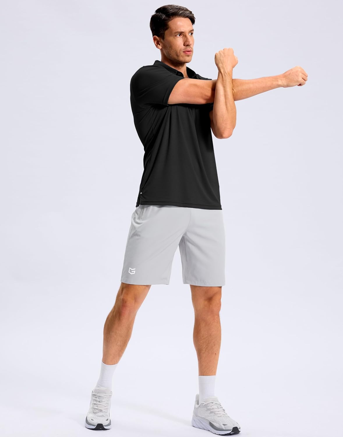 Skiennix Men's Golf Shirt - Lightweight Moisture-Wicking Performance Polo | Short Sleeve, Athletic Fit