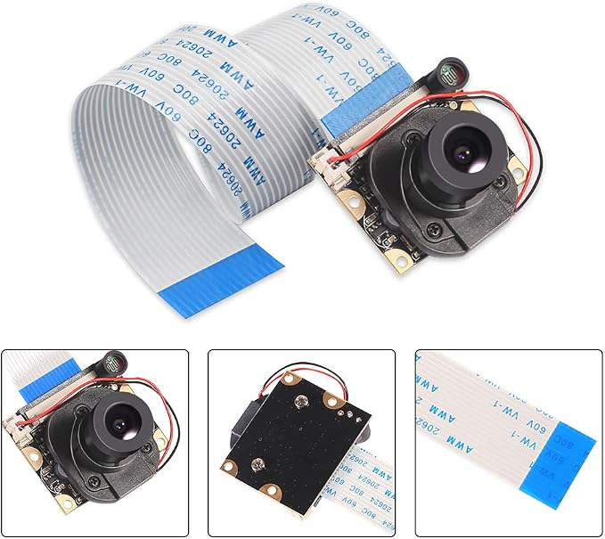 Dorhea for Raspberry Pi 4 B 3 B+ Camera Module Automatic IR-Cut Switching