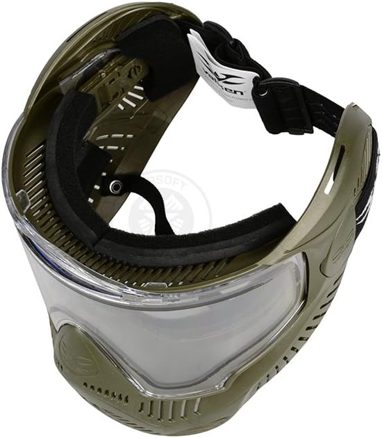 Valken Paintball MI-7 Goggle - Dual Pane Thermal Lens for Enhanced Visibility & Comfort