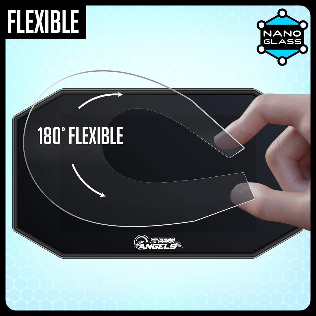 Speedo Angels NANO GLASS Dashboard Screen Protector compatible with PAN AMERICA (2021-) x 2
