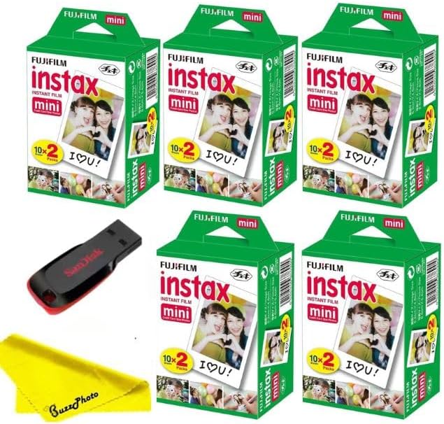 Fujifilm Instax Mini Instant Camera Film