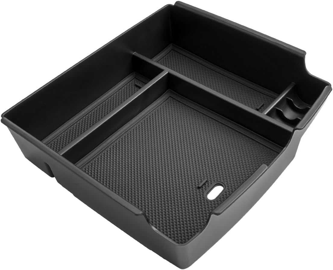CDEFG for 2026 2027 Kia Carnival Center Console Organizer Tray 2022-2027 Kia Carnival LX LXS EX SX SX Prestige Accessories Middle Console Organizer 2025 Carnival Armrest Storage Box