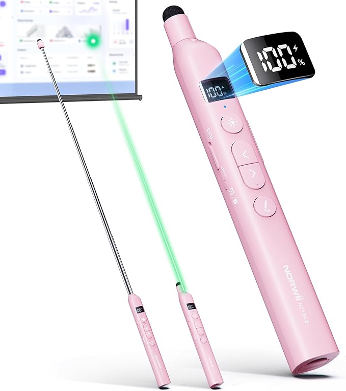 Norwii N21 Bluetooth Presentation Clicker