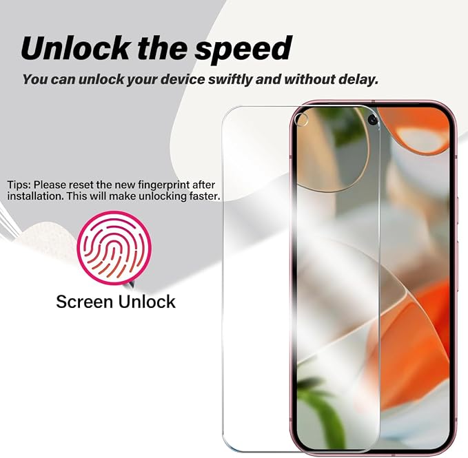 BIGFACE for Pixel 9 Tempered Glass Screen Protector + Camera Lens Protector