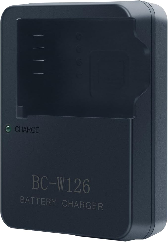 BC-W126 Camera Battery Charger for Fujifilm FinePix X-PRO1 X-PRO2 X-PRO3 XH1
