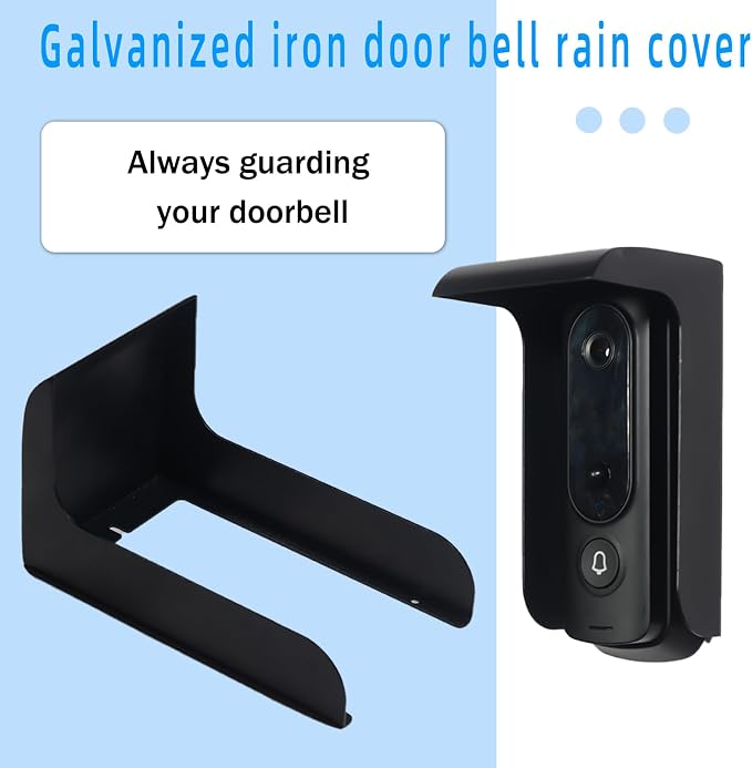 Doorbell Rain Cover, Small Video Doorbell Shield, Outdoor Access Control Keypad