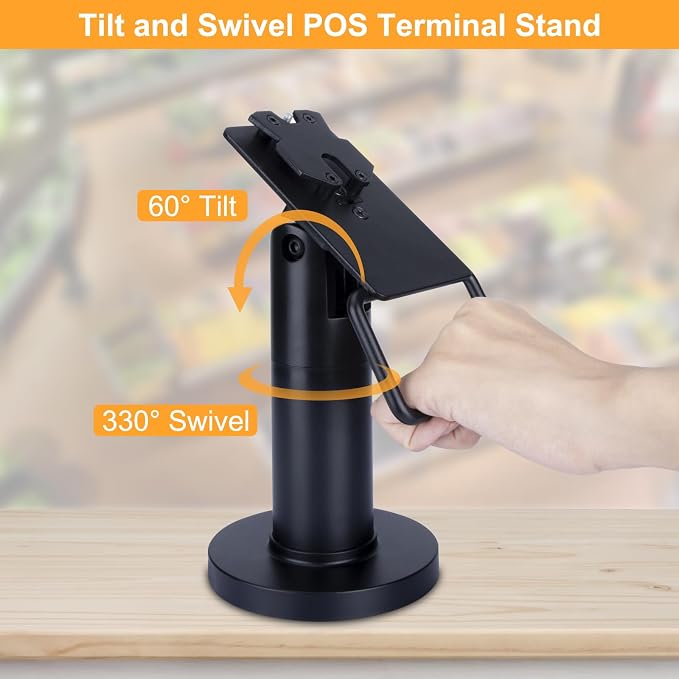 POS Terminal Stand for Ingenico Lane/3000/3600/7000/8000, Point of Sale Square