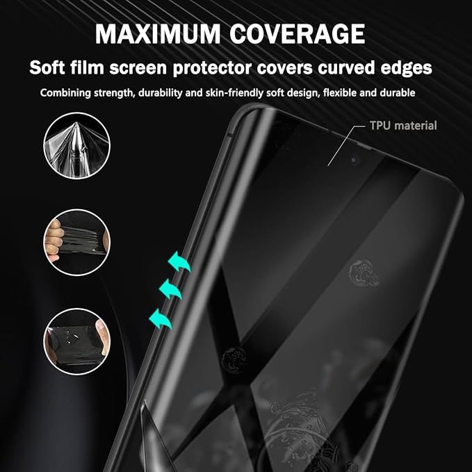 1 Pack for Samsung Galaxy S20 Ultra Privacy Screen Protector
