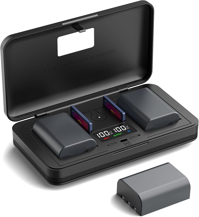NB-2L/2LH Camera Battery Multifunctional Charger Set Compatible