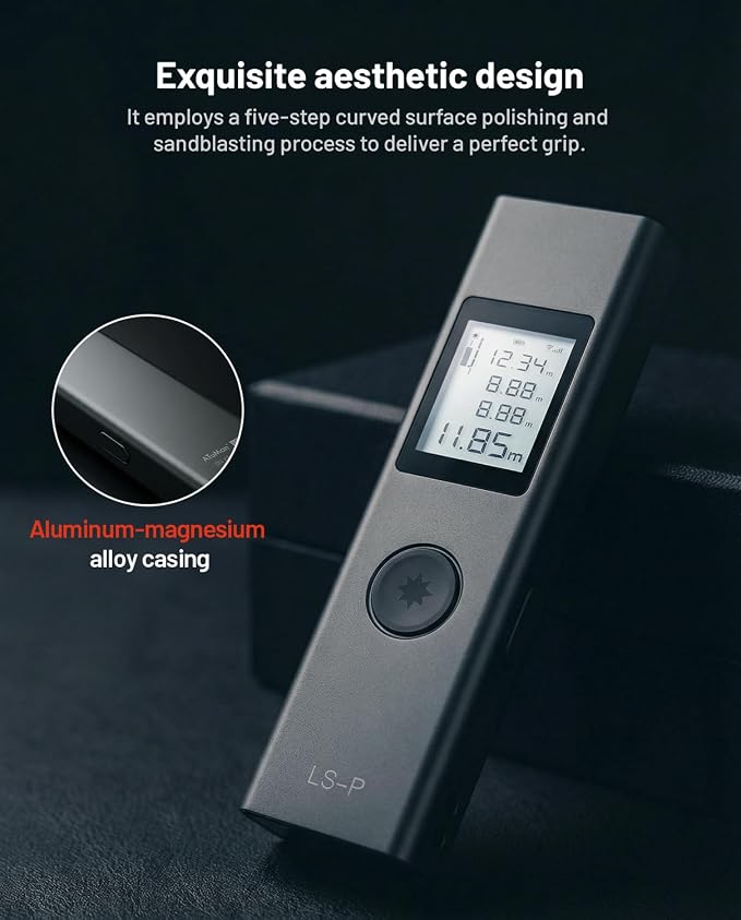 Laser Measure, ATuMan Compact Rechargeable Digital Laser Distance Meter 131 Feet