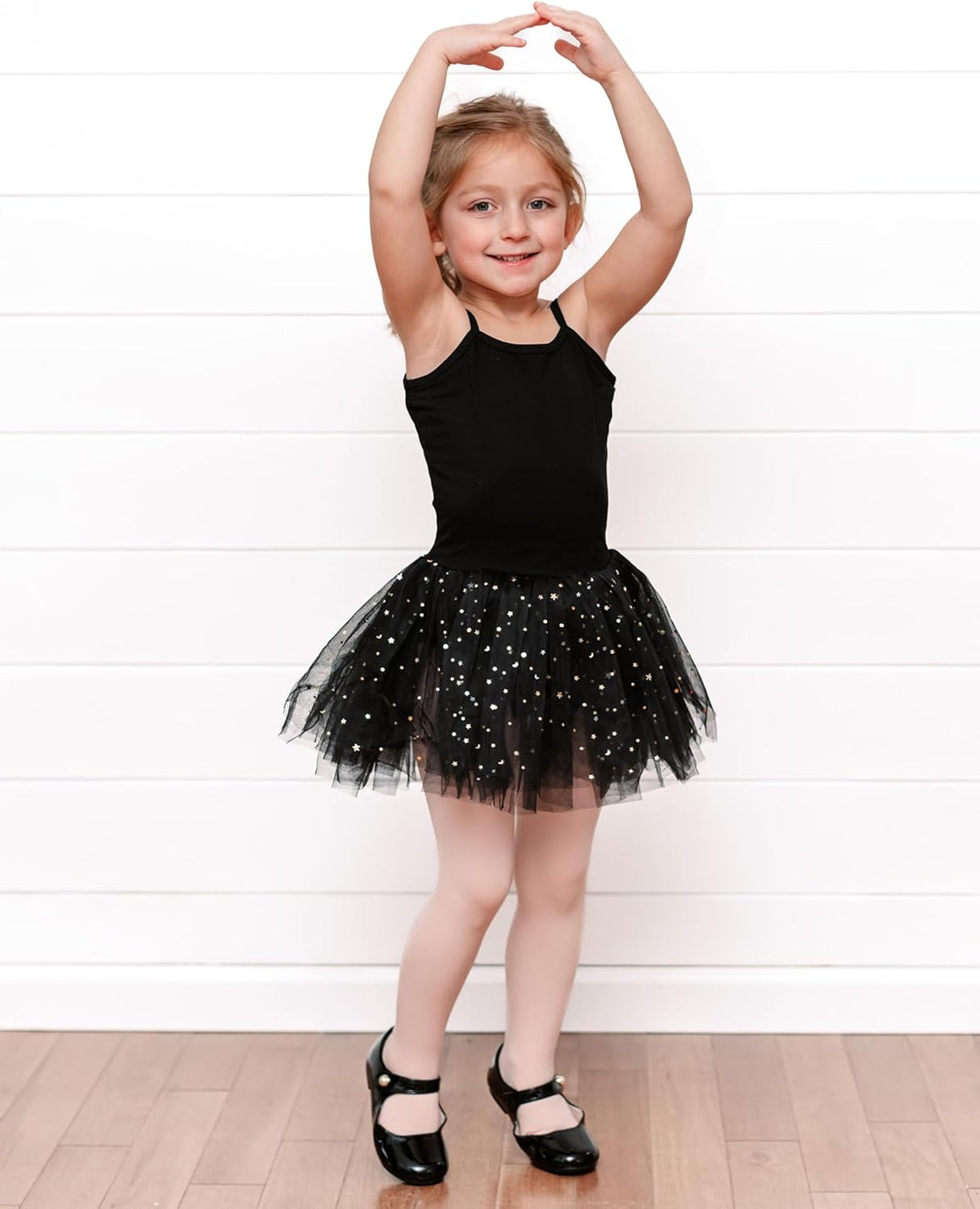 Stelle Ultra Soft Pro Dance Tights | Ballet Footed Tights for Girls - Toddler to Big Kid Sizes