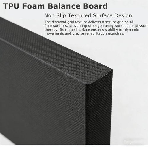 High-Density Balance Pad by Regine Switzerland - Extra Large Foam Board for Stability & Rehabilitation