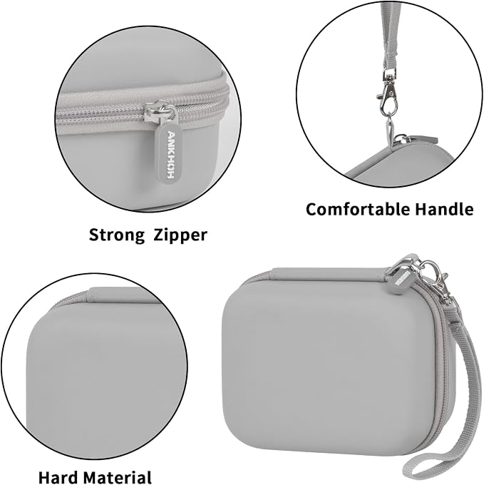 ANKHOH Label Maker Case for Memoking T02/ for Phomemo M02/ M02S/ M02 Pro/ Q30S/