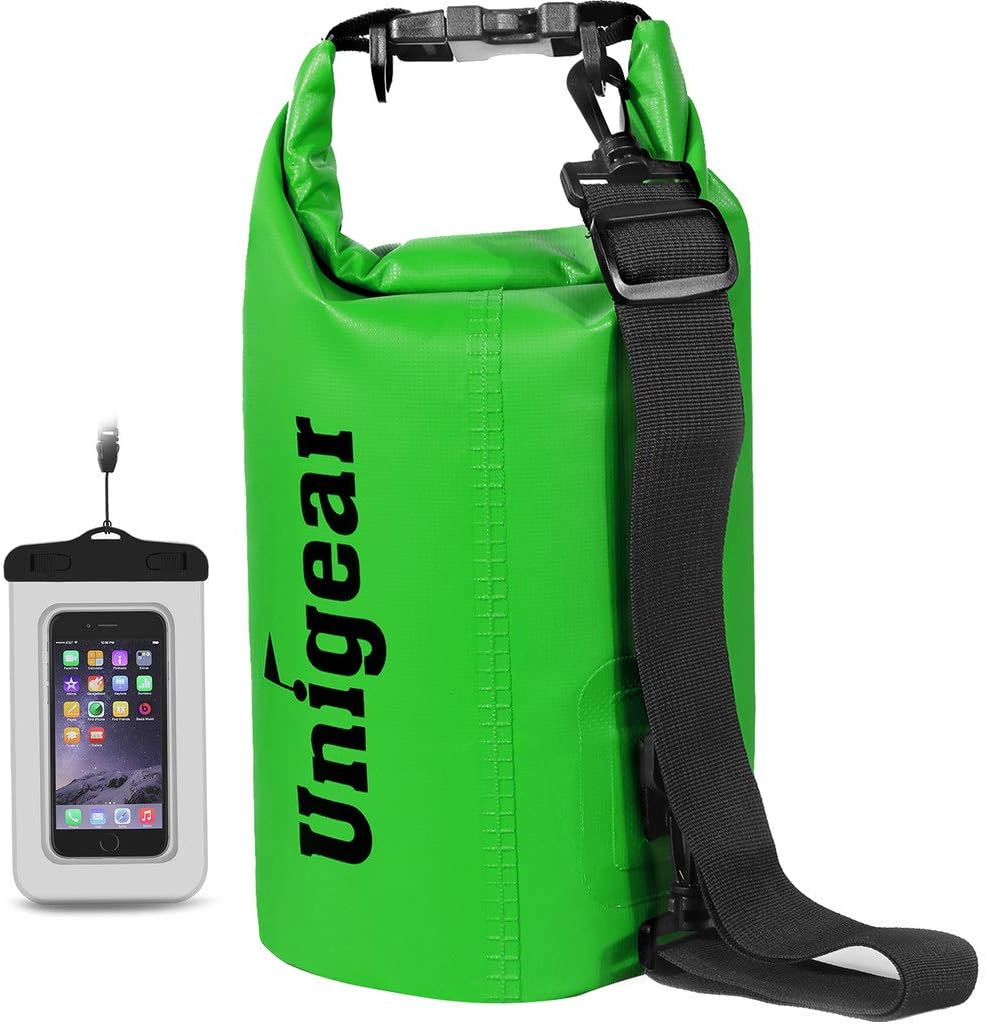 Unigear Waterproof Dry Bag - Lightweight Floating Storage for Kayaking, Fishing & Camping | 2L-40L Sizes