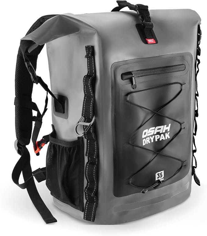 OSAH DRYPAK Waterproof Backpack Dry Bag 35L/55L/85L – Heavy Duty Roll-Top