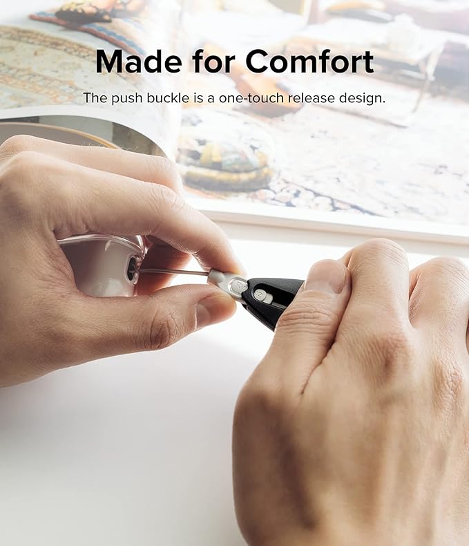 Ringke Hand Strap Designed for Camera Strap and Phone Strap, Adjustable Sturdy