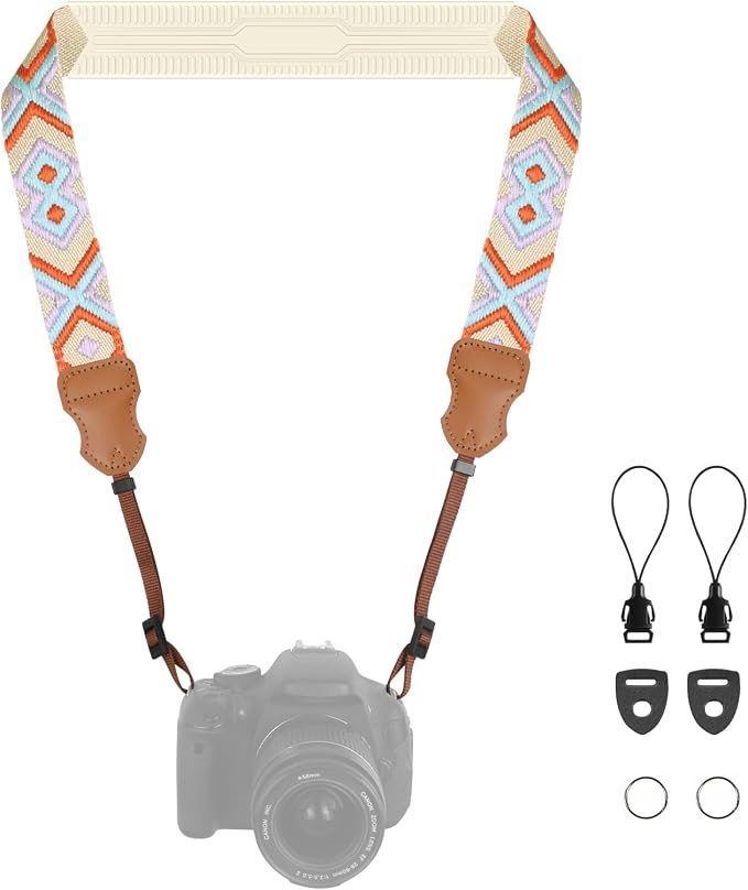 FIEIL Neck Strap Silicone Camera Straps