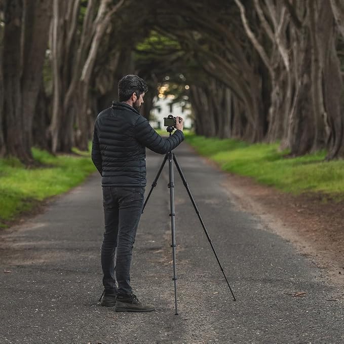 Peak Design Travel Tripod, Carbon Fiber, Compact Design, Quick Setup and