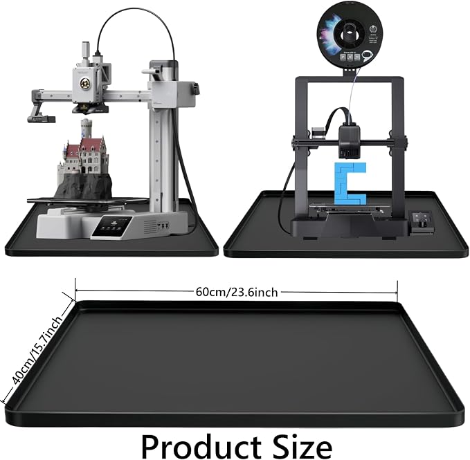 18X15 Anti-Slip Mat for 3D Printers, Compatible
