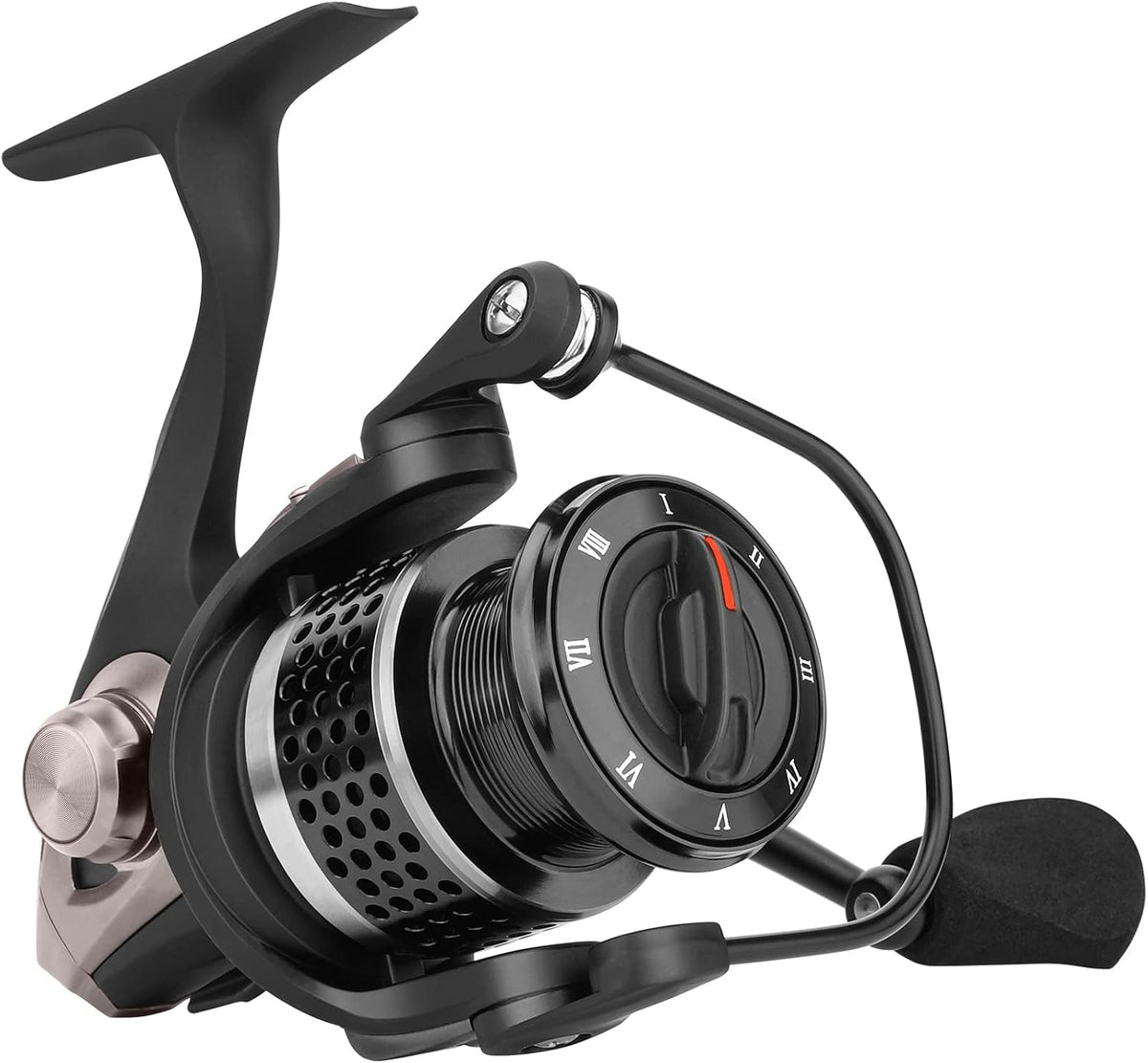 TRUSCEND Spinning Fishing Reel - Ultra-Light Aviation Metal Body for High Speed & Stability | Durable Saltwater & Freshwater Gear