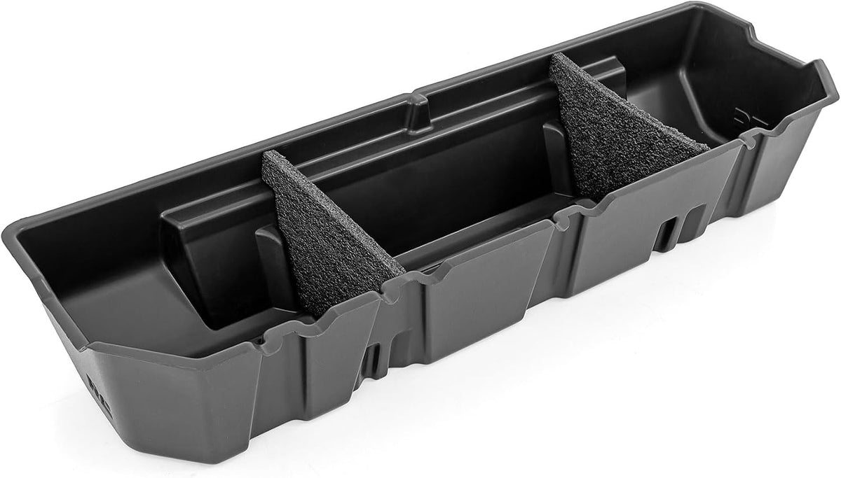 Rough Country Under Seat Storage for Honda Ridgeline (2006-2025) Crew Cab - Durable, Anti-Skid Thermoplastic Underseat Organizer