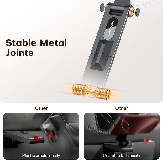 OMOTON TP02 360°Rotating for MagSafe Tripod, Aluminum Magnetic Phone Tripod for