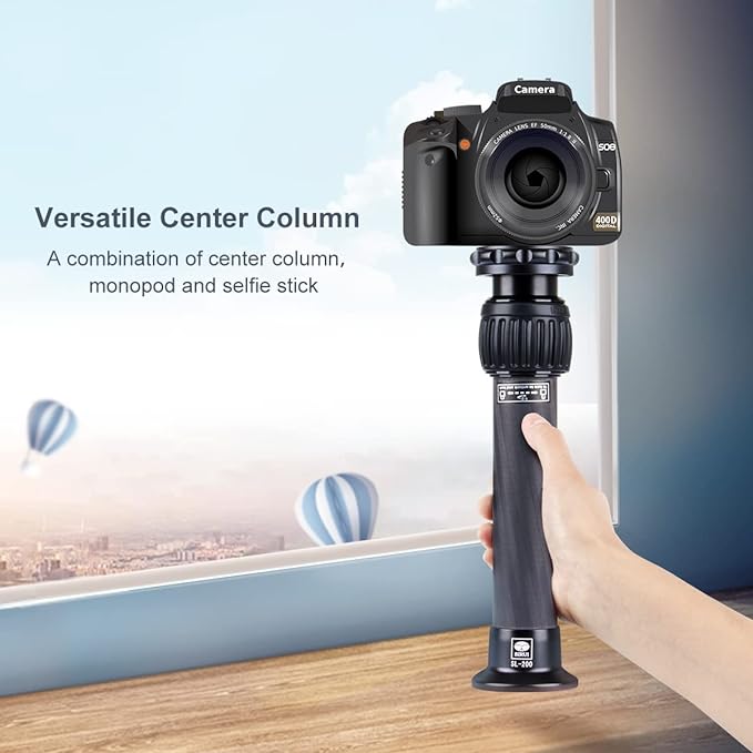 SIRUI SL-200 Carbon Fiber Tripod Extension Pole, Two-Section Center Column