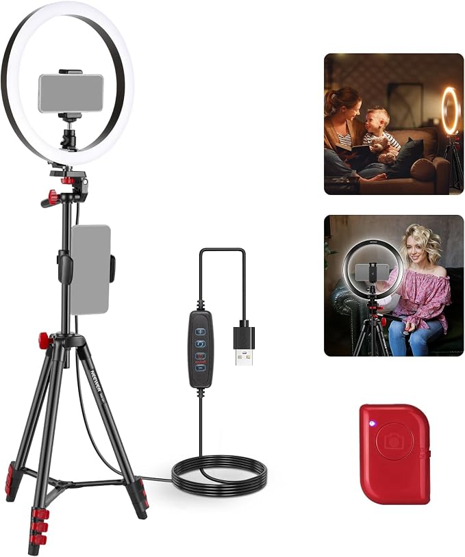 NEEWER Basics 10" Selfie Ring Light