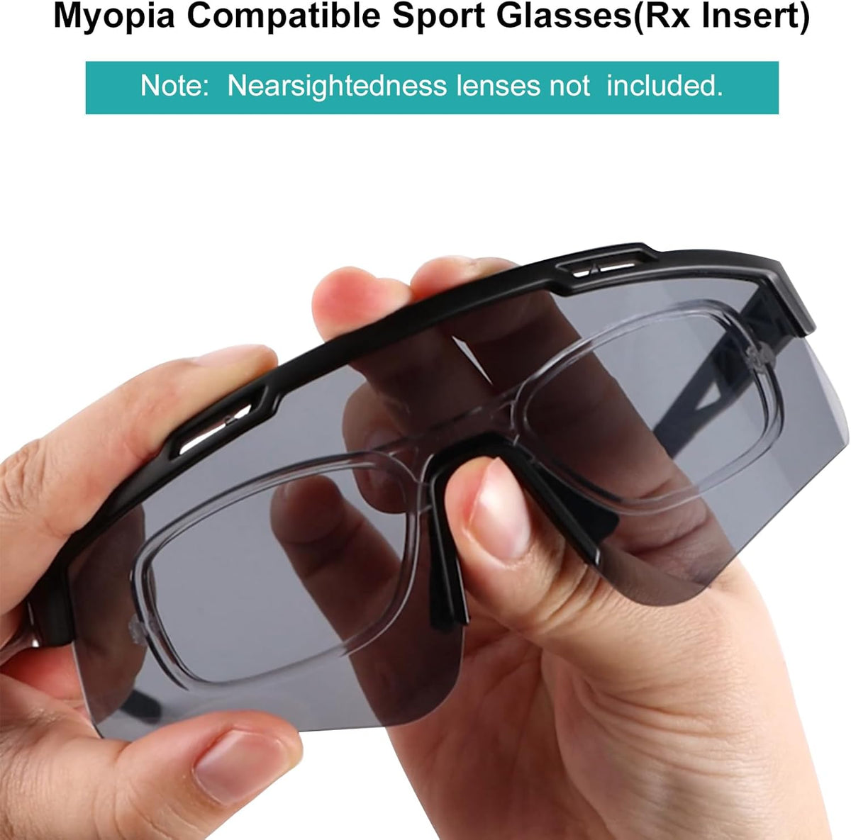 Skiennix Tactical Eyewear - Anti-Fog Sports Glasses with 3 Interchangeable Lenses & UV400 Protection