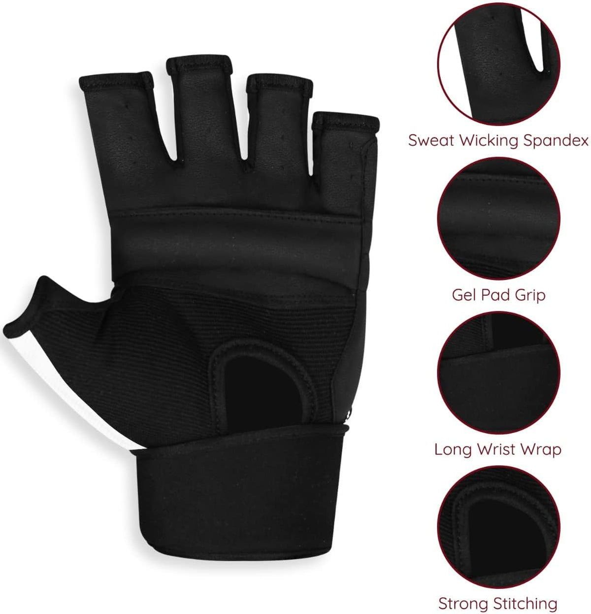 WFX Boxing Gloves - Durable MMA Training Mitts for Karate, Taekwondo & Muay Thai | Synthetic Material
