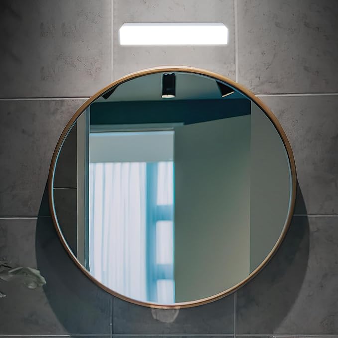 STOBOK Vanity Light for Bathroom Mirror Led Wall Lamp Brightness Fogless Lighting Fixture Minimalist Design for Makeup Suitable for High Humidity Environments