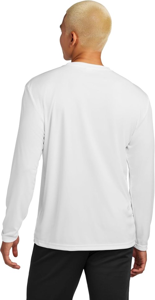 Clothe Co. Men's Long Sleeve Moisture-Wicking Tee - Dry Fit T-Shirt | Big & Tall Sizes Available