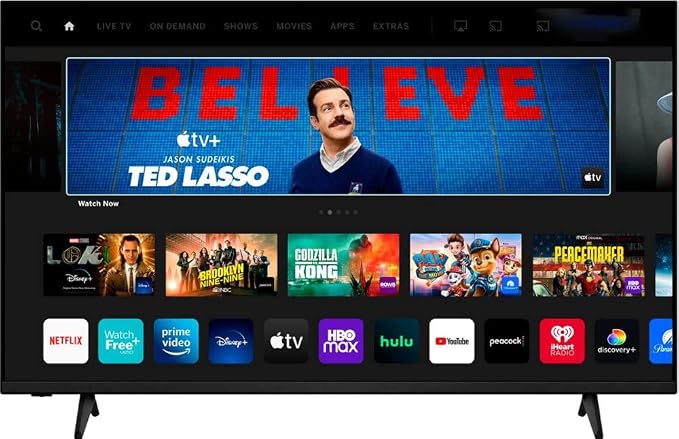 VIZIO 50" Class V-Series - V505M-K09 - 4K Ultra HD - Smart TV WiFi 6E Tri-Band - Gaming - AMD FreeSync & VRR Dolby Vision - HDR/HDR10+ Bluetooth Capable - IQ Active Processor - Voice Remote (Renewed)