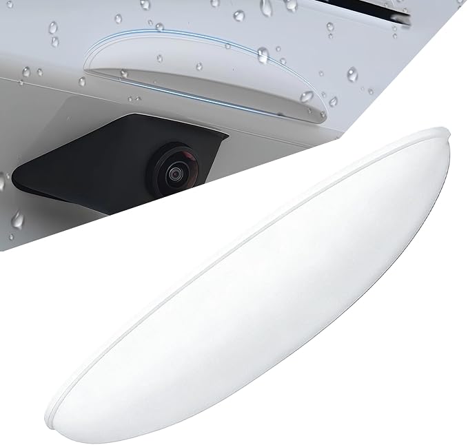 Car Rear View Camera Cover, Anti-Rain Backup Camera Rain Shield, Silicone