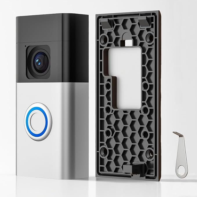 No-Drill Adhesive Doorbell Mount