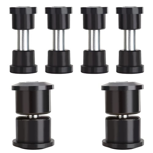 10L0L Golf Cart Rear Leaf Spring Bushing & Sleeves Kit for EZGO RXV 2008-up G&E OEM# 620160 620161 624030