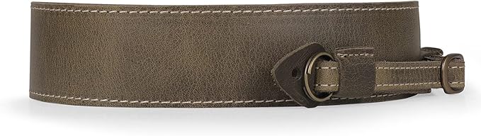 MegaGear SLR, DSLR Sierra Series Genuine Leather Camera Shoulder or Neck Strap