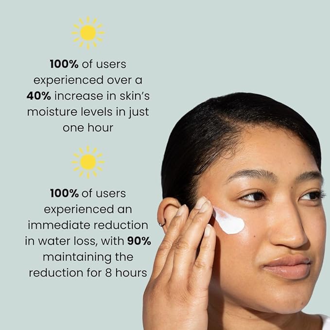 Daily Repair & Protect Moisturizer with Mineral Sunscreen Face SPF 50+ I With Squalane and Aloe Vera for Deep Moisture I UVA/UVB & Blue Light Protection I No White Cast I Reef Safe I Vegan