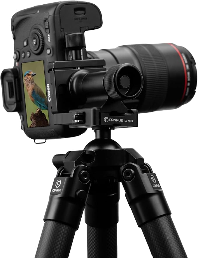 Monopod Gimbal Head with Arca-Swiss Dovetail Quick Release Plate | Rapid