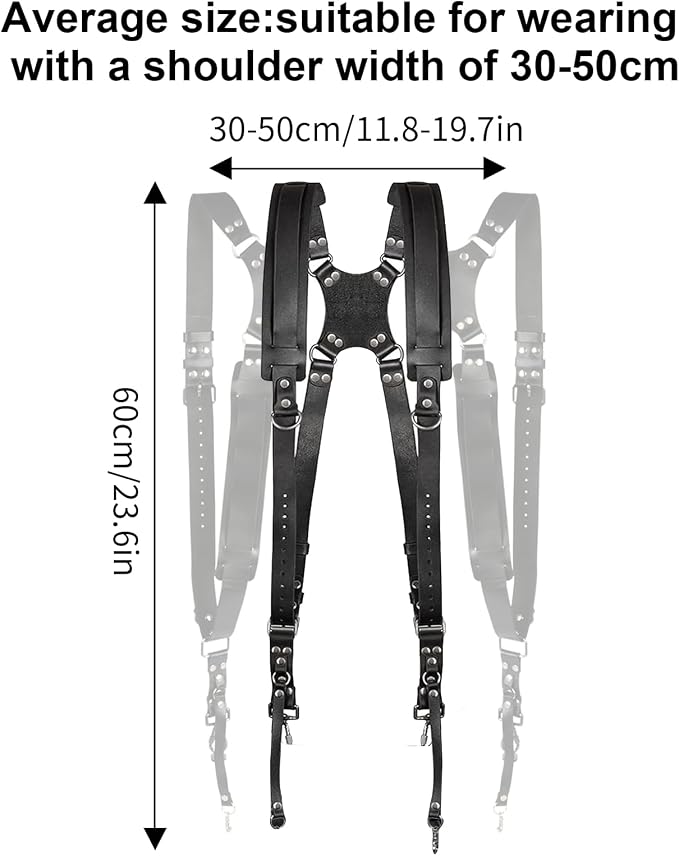 Camera Harness, Dual Camera Harness