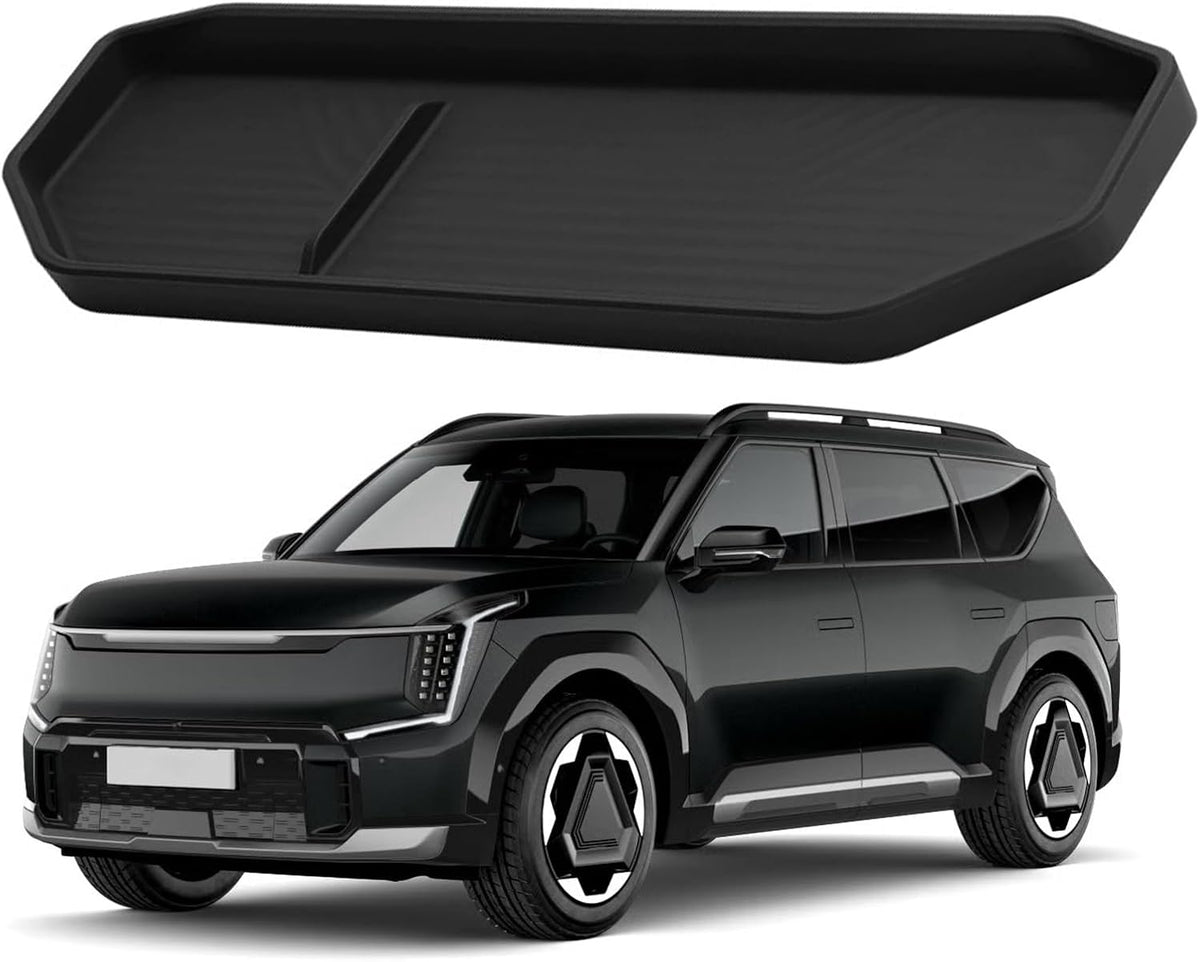 Behind The Screen Storage Box for KIA EV9 2024 2025 Center Console Organizer Dashboard Storage Box Fit 12.3-inch Screen Interior Accessories