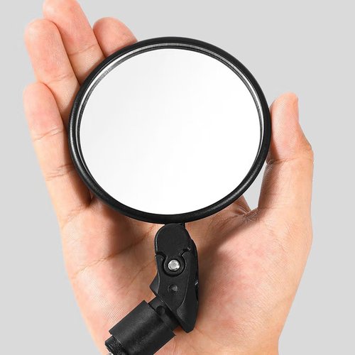 HIFROM Bike Mirror,Bicycle Rear View Mirror, Bike Bar End Mirror, HD Convex and 360 Degrees Rotatable Safe Rearview Bicycle Mirror Pack of 2