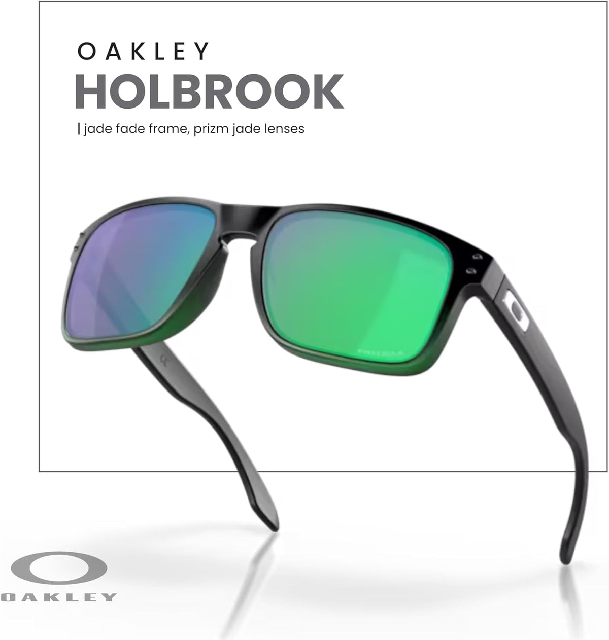 OAKLEY Holbrook OO9102 Square Sunglasses for Men - Stylish Design with Accessory Leash & Microfiber Pouch