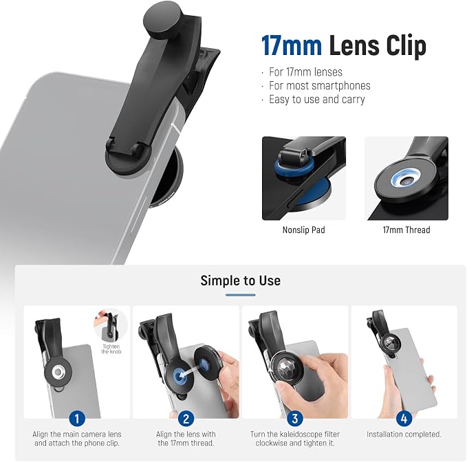 NEEWER 37mm Kaleidoscope Prism Filter