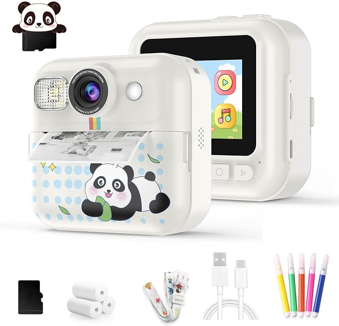 Kids Camera Instant Print, Christmas Birthday Gifts