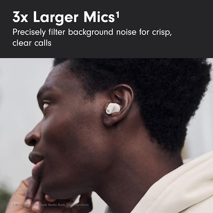 Beats Studio Buds + - Ivory with AppleCare+ (2 Years)
